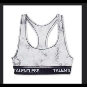 Talentless Sports Bra Size M ~ brand new, color storm, tie dye